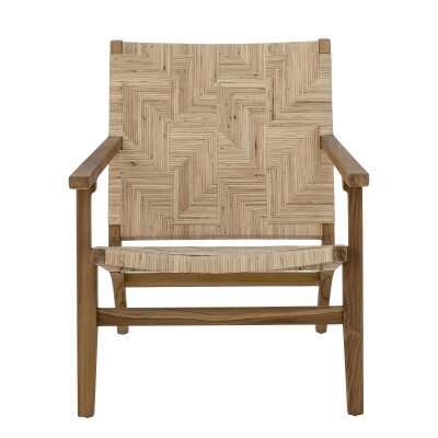 Mills Lounge Chair, pruun, rotangist