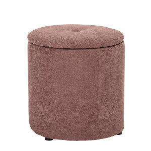 Siabella pouf, roosa, polüester
